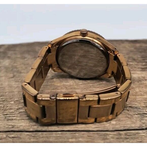 Ladies Fossil Rose Gold Toned Chronograph Wrist Watch - New Battery - Picture 5 of 9